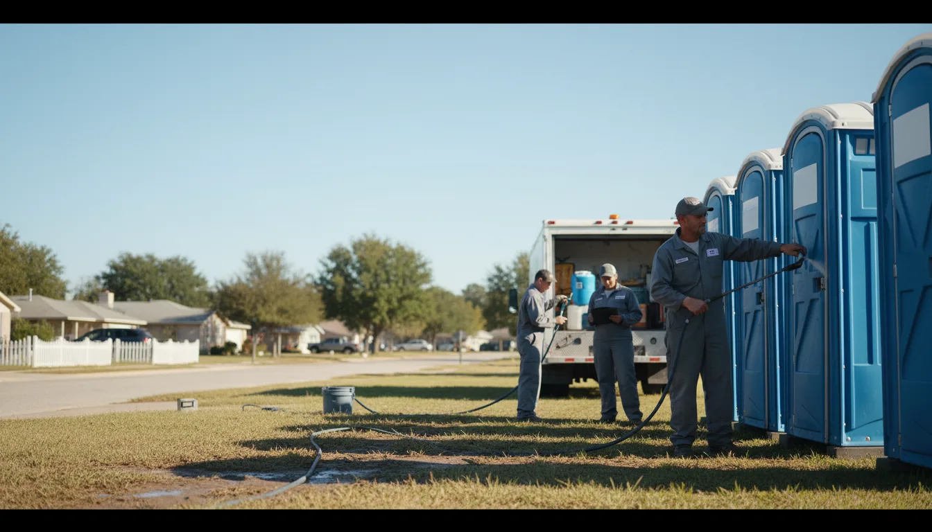 Long-Term Portable Toilet Rental in Burlingame, KS near me